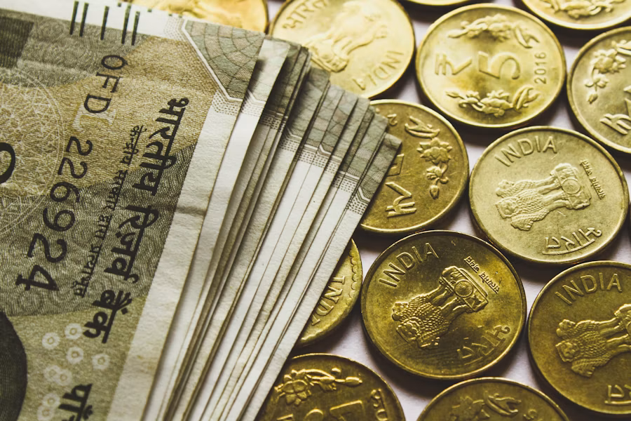 Indian rupee currency